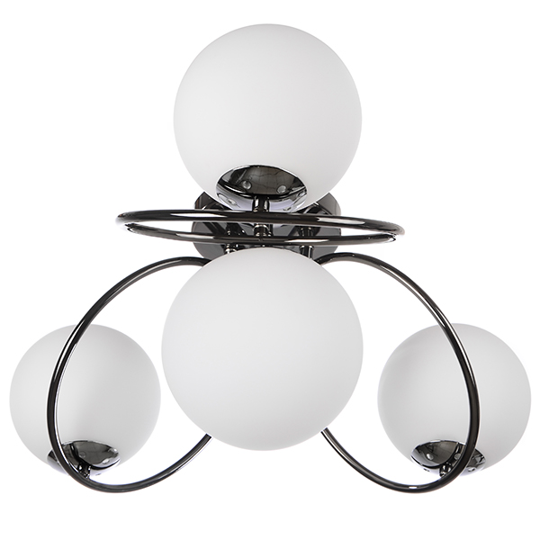 Cluster globe ceiling light