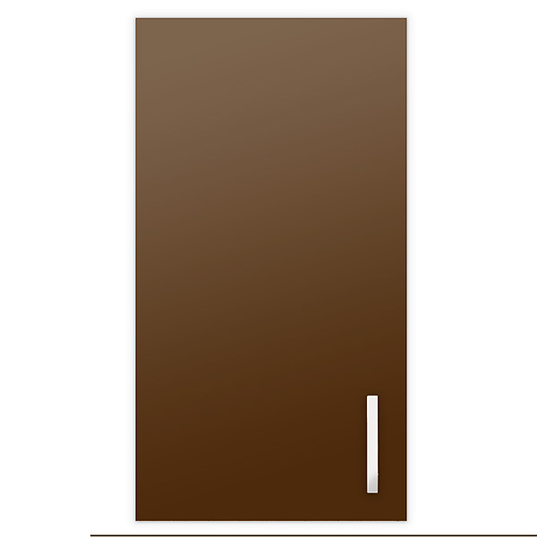 Brown Solid Cabinet